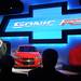 General Motors North America President Mark Reuss introduces the new Sonic RS during a press preview at the North American International Auto Show in Detroit at Cobo Hall on Monday morning.  Melanie Maxwell I AnnArbor.com